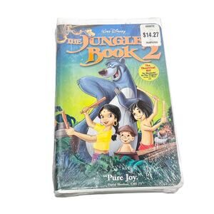 Walt Disney The Jungle Book 2 Video Tape (VHS,) 2003 , VCR New Sealed